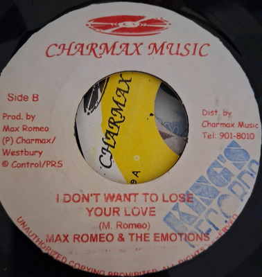 MAX ROMEO I DON'T WANT TO LOSE YOUR LOVE/ I'LL BUY YOU A RAINBOW on CHARMAX