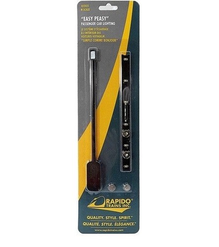 Escala Rapido N ~ Kit de iluminación de coche de pasajeros fácil-peasy ~ Alimentado por batería ~102142 | Zustand: New