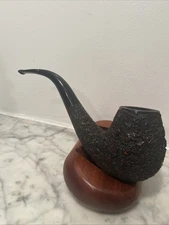 Ardor Urano GIANT Rustic Bulldog Briar Pipe 2004 -Signed John Eells VERY RARE!!