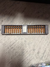 Vintage Japanese Soroban Abacus from Kyoto Kumihimo Association-Unique Handmade
