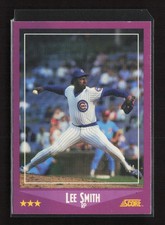 1988 Score #31 Lee Smith Chicago Cubs Near Mint or Better