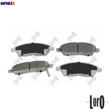BRAKE PAD SET DISC BRAKE 231-01-149 FOR NISSAN HR12DE/HR12DR/HR12DDR 1.2L 3cyl