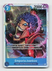 Emporio.Ivankov OP02-051 Paramount War Super Rare Foil