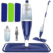 Microfiber Spray Mop for Floors Cleaning: Wet Dry Hardwood Floor Mops with 3 ...
