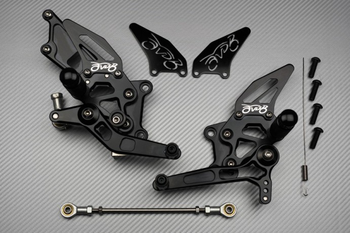 Repose-pieds arrière Ninja 250R pour remplacer des cales-pieds usés ou cassés