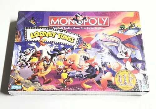Vintage 1999 Parker Brothers release, MONOPOLY LOONEY TUNES, New SEALED!