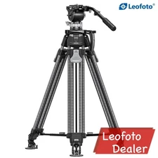 Leofoto LVF-163C+BV-15 Video Tripod and Fluid Head Set
