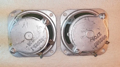 4 Vintage 2 3/4" Audio  Speakers/ Manufacturer Quam-Nichols? image 13