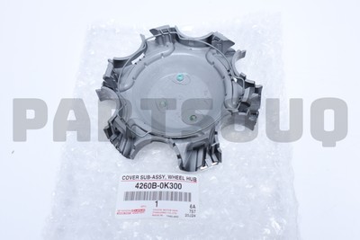 Aaubor HY300 動作保証 4260B0K300 Genuine Toyota COVER SUB-ASSY, WHEE 4260B-0K300