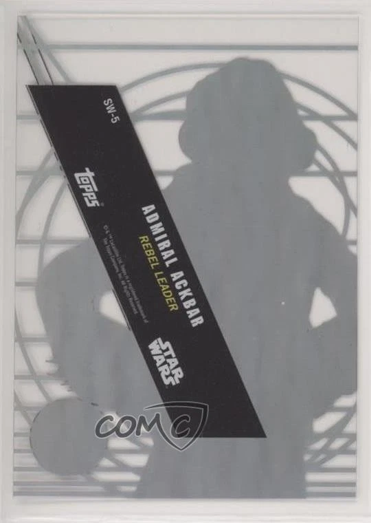 2016 Star Wars High Tek Pattern 5 Rebel Hoth Tactical Screen Admiral Ackbar 9e1 - Image 2 of 3