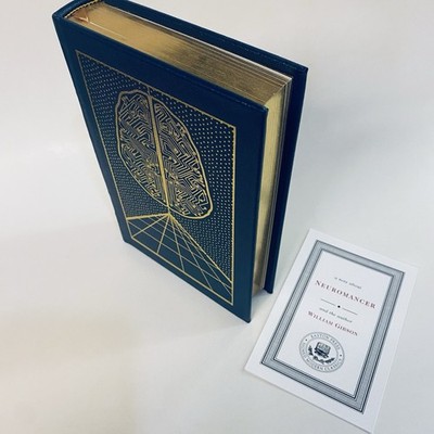 William Gibson • Neuromancer • Easton Press, Full Leather, Signed