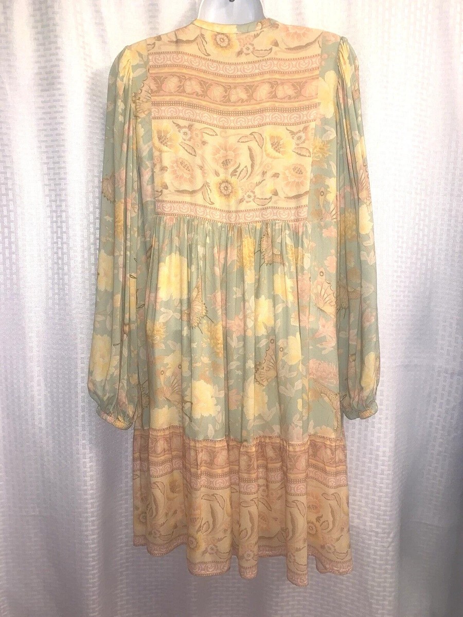 spell butterfly boho tunic dress And The Gypsy Collective SPELL M a vivid creation mixing