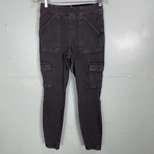 SPANX Twill Ankle Cargo Pant Gray 20311R Sz L