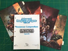MC5 Monstrous Compendium Greyhawk Adventures Advanced Dungeons & Dragons TSR2107