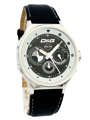 腕時計 DOLCE&amp;GABBANA DW0501 DOLCE & GABBANA DW0131 PRIME TIME BLACKLOGO UNISEX STAINLESS STEEL