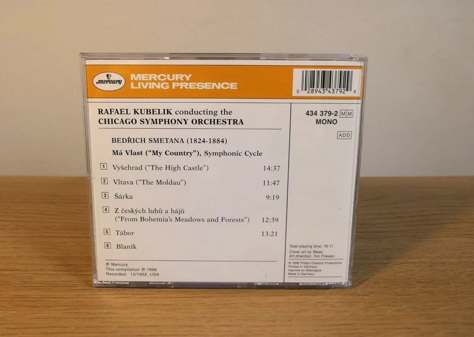 Job Lot 7 Mercury CDs Dorati Kubelik Hanson Brahms Firebird 1812 etc 7 CD all NM - Изображение 4 из 4