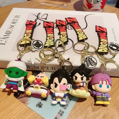 Dragon Ball Z Goku Vegeta Majin Buu Trunks Keychain