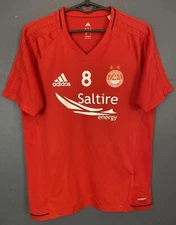 GREG STEWART MEN FC ABERDEEN 2017/2018 SOCCER FOOTBALL SHIRT JERSEY SIZE S SMALL