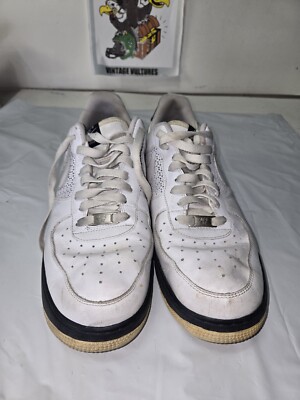 Size 11.5 - Nike Air Force 1 '07 White Black Grey for sale online