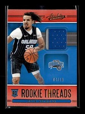 2020 Absolute Memorabilia #RT-CAN Cole Anthony 9/10 Gold Rookie Threads Level 3
