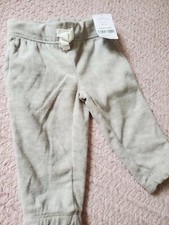 Carters grey fleece sweatpants 6months NWT