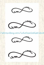  infinity temporary tattoo fake tattoos stickers