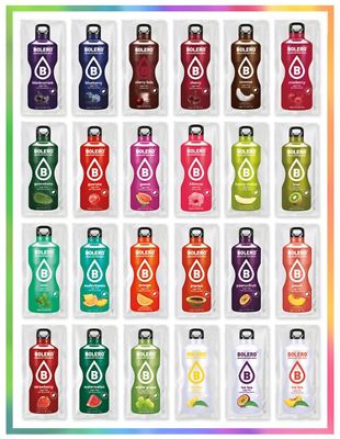 (51,49 /kg) 56 Stück Bolero Getränkepulver zuckerfrei kalorienarm Drink Stevia