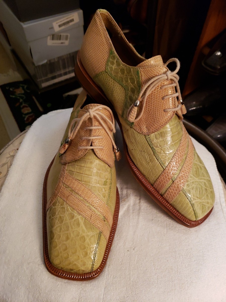DAVID EDEN SAMPLE LIZARD & CROCODILE MEN DRESS SHOES Amazon.com | DAVID EDEN L-87 Made in Spain Mens Pink  main image 3