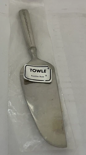 Towle Sterling Silver Rambler Rose Small Serving Knife