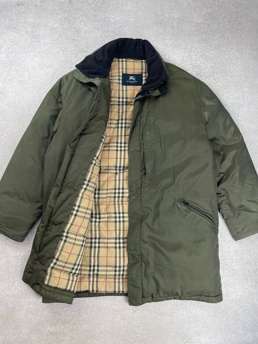 Men's Vintage Burberry London Jacket Khaki Size 54 | eBay