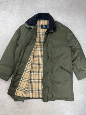 ジャケット・アウター BURBERRY LONDON Burberry London Jacket Plaid Lined Diamond Quilte Pink Jacket Coat