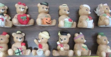 Homco Teddy Bears set YOUR CHOICE PICK Holiday Nativity Sports more