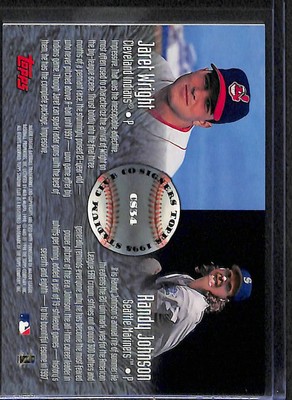 1998 Topps Stadium Club Co-Signer Autograph #CS34 Randy Johnson