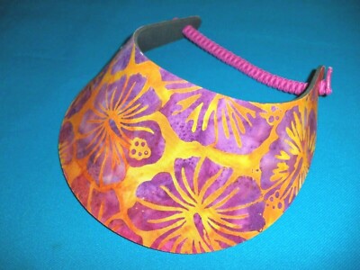 Women Sun Visor Hats, No Pinch Foam, Black White Tan Blue, Beach Pool Golf Walks