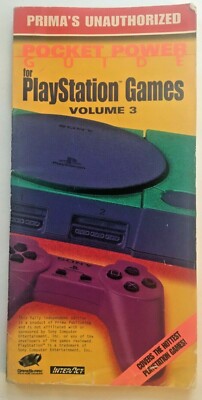 Prima's Pocket Power Guide For Playstation Games Volume 3: Vintage PS1 Retro