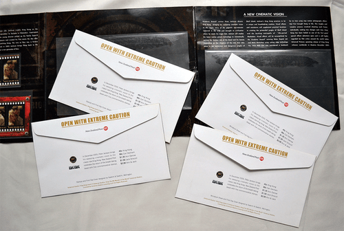 KING KONG 2005 MOVIE ULTIMATE COLLECTION OF STAMPS,FDC & SOUVENIR CARDS + SOUND - Picture 9 of 11