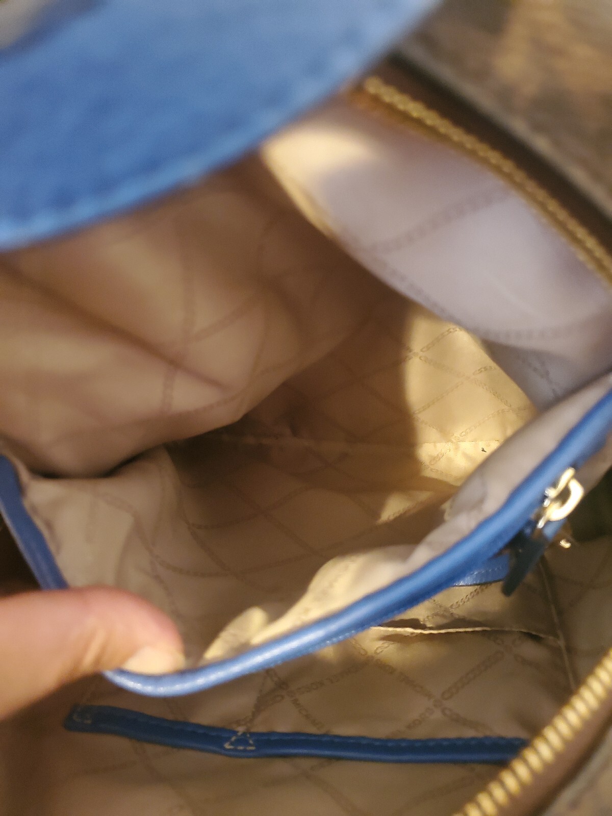 Michael Kors Medium Leather Backpack - image 10