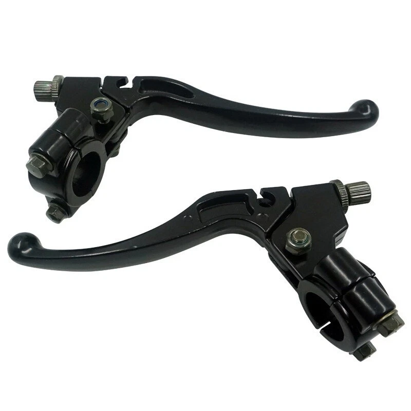 7/8" 22mm Left Right Handle Bar Brake Clutch Lever Perch for Honda CR100 CR250 - Image 3 of 4