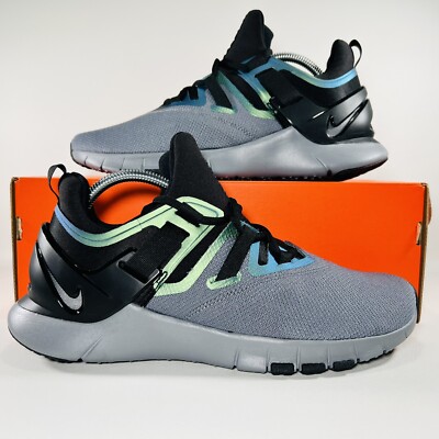 Nike Flexmethod TR Shoes Men's Athletic Sneakers Grey Black Trainers New 