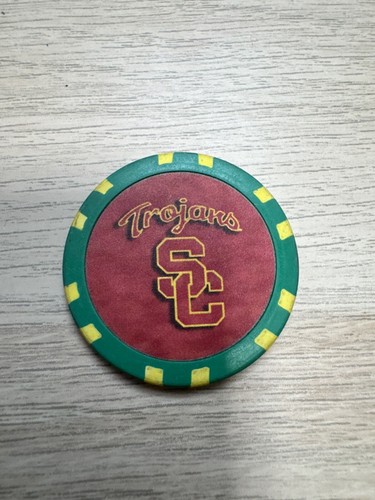 USC Trojans Poker Chip / Golf Ball Marker - Picture 7 of 7