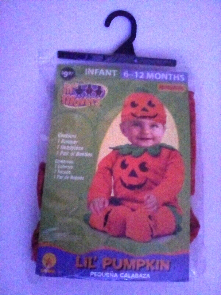 Usado estado infantil talla 6-12 meses. Traje de calabaza para Halloween.  Tan lindo. Foto 3 de 3