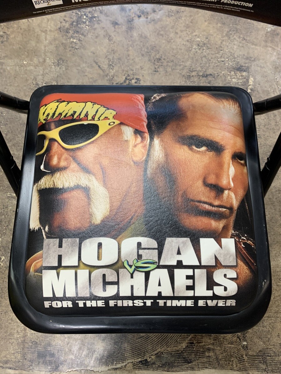 WWE Summer Slam 2005 特別リングサイド パイプ椅子 WWE SummerSlam 2005 Ringside VIP Chair Hulk Hogan Sean
