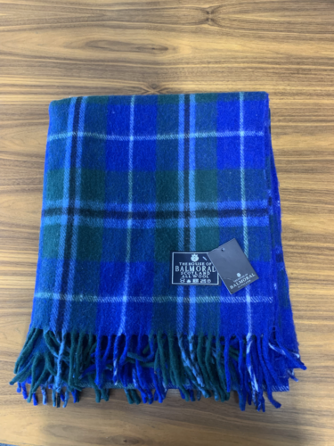 100% Recycled Wool Blanket | The House Of Balmoral Scotland | Scottish Heritage - Picture 1 of 3