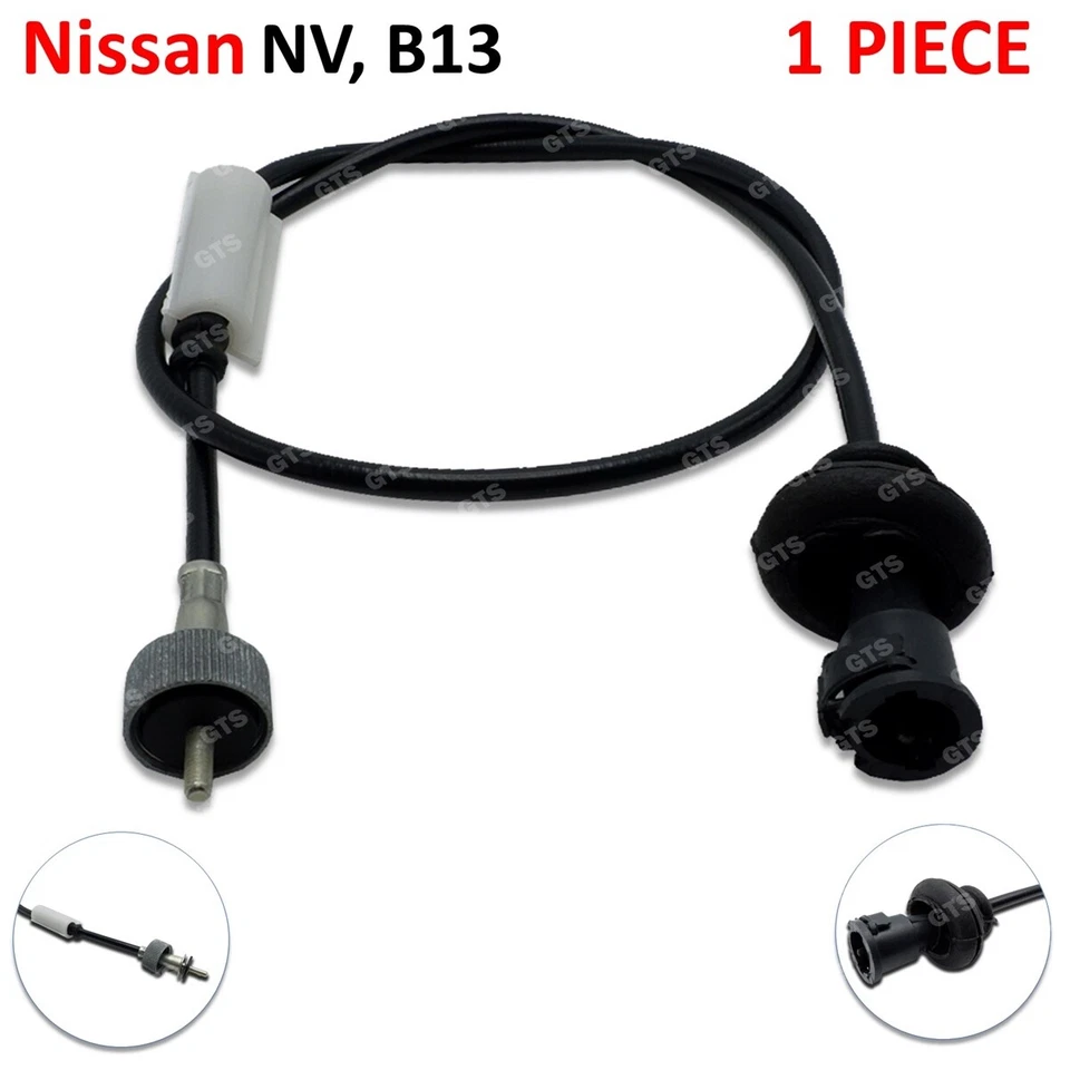 Medidor de cable velocímetro 94 para Nissan NV Sentra B13 1990 Foto 4 de 4