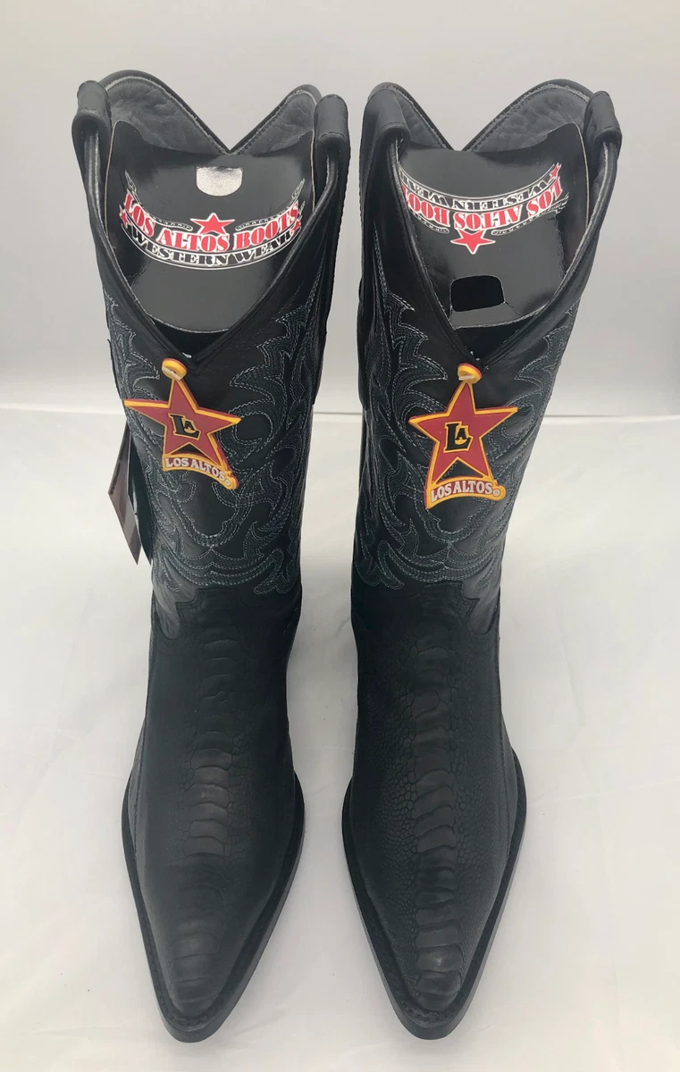 Matte black cowboy boots cheap
