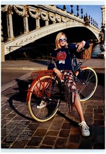 Charlene Hogger Marc Jacobs Preppy Sweater Lace Skirt magazine CLIPPING photo