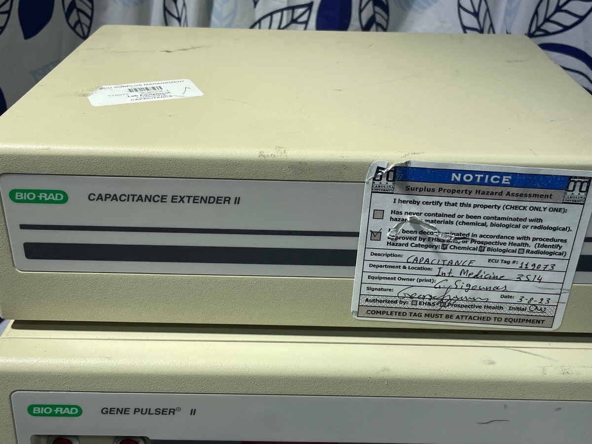 Bio-Rad Gene Pulser II Capacitance Extender for sale online | eBay
