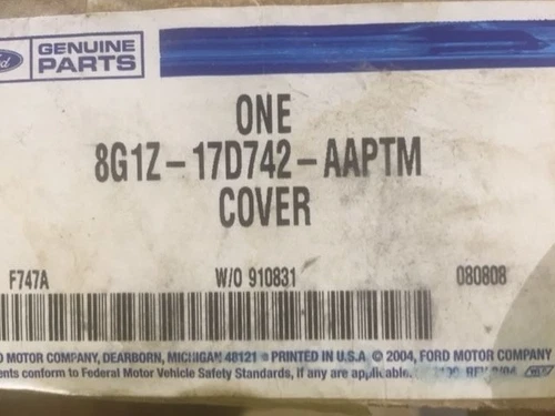 8G1Z-17D742-AAPT NEW FORD OEM RIGHT SIDE REAR VIEW MIRROR COVER CAP TAURUS SABLE
