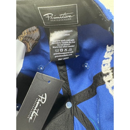 Primitive Por Vida Snapback Blue Mexican Men's Hat- New With Tags - Picture 6 of 6