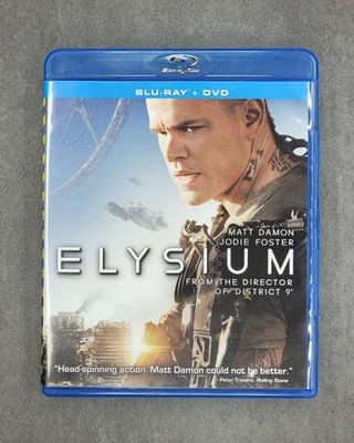 Elysium (Two Disc Combo: Blu-ray / DVD + UltraViolet Digital Copy) DVDs